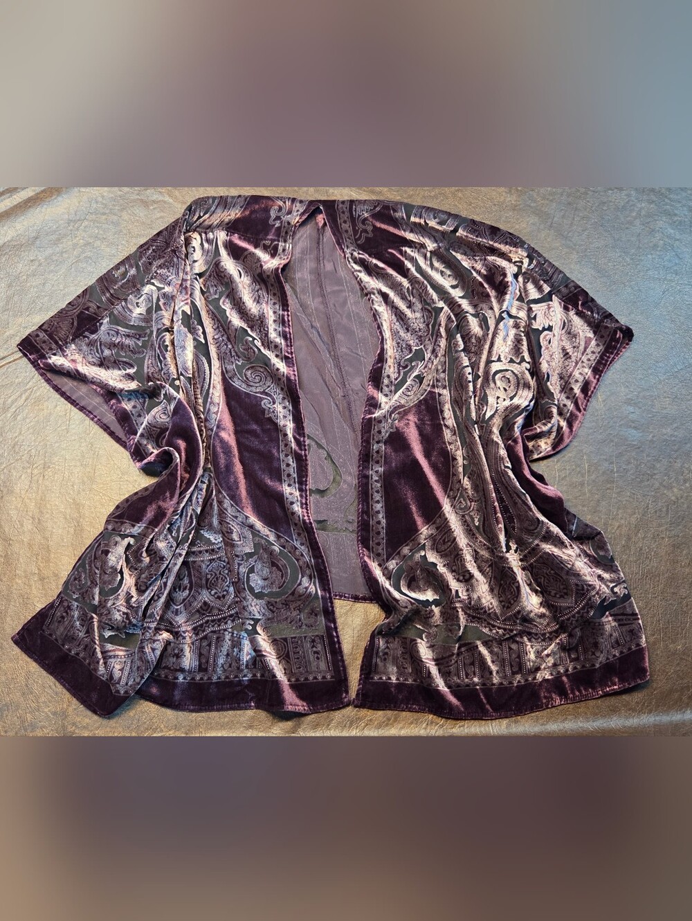 Witchy Velvet Shrug